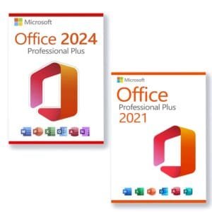 Microsoft Office 2024 Professional Plus + Microsoft Office 2021 Professional Plus license for 3 PCs