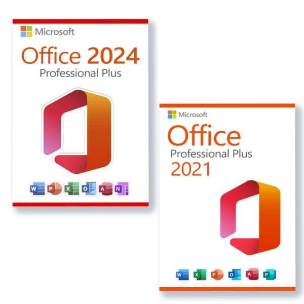 Microsoft Office 2024 Professional Plus + Microsoft Office 2021 Professional Plus license for 3 PCs