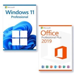 Value package Microsoft Windows 11 Professional + Microsoft Office 2019 Professional Plus license for 3 PCs